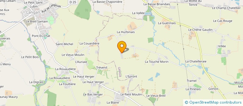 localisation de l'entreprise MONSIEUR MARC-ANTOINE PRIOUL  GEVEZE