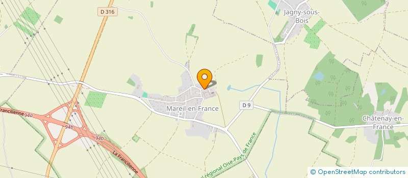 localisation de l'entreprise MONSIEUR MARC-ANTOINE PROUCHANDY  MAREIL-EN-FRANCE