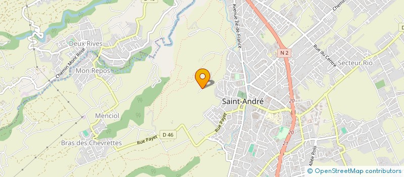 localisation de l'entreprise MONSIEUR MARC-ANTOINE RAOULT à SAINT-ANDRE