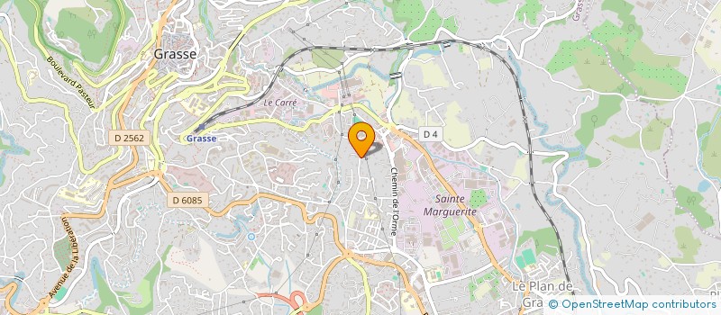 localisation de l'entreprise MONSIEUR MARC-ANTOINE SAVELLI  GRASSE