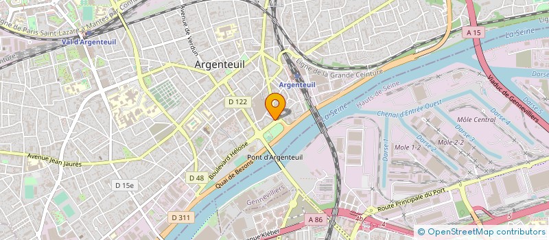 localisation de l'entreprise MONSIEUR MARC-ANTOINE SCIALOM  ASNIERES-SUR-SEINE