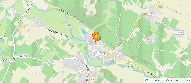 localisation de l'entreprise MONSIEUR MARC-ANTOINE TESTIER  BEAULIEU-SUR-LAYON