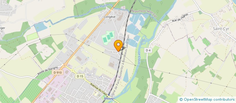 localisation de l'entreprise MONSIEUR MARC-ANTOINE TEXIER  DISSAY