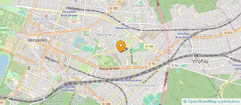 localisation de l'entreprise MONSIEUR MARC-ANTOINE ZAGAME à VERSAILLES