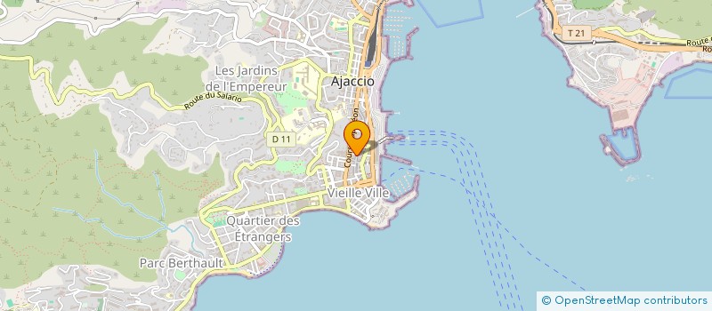 localisation de l'entreprise MONSIEUR MARC ANTONETTI à AJACCIO