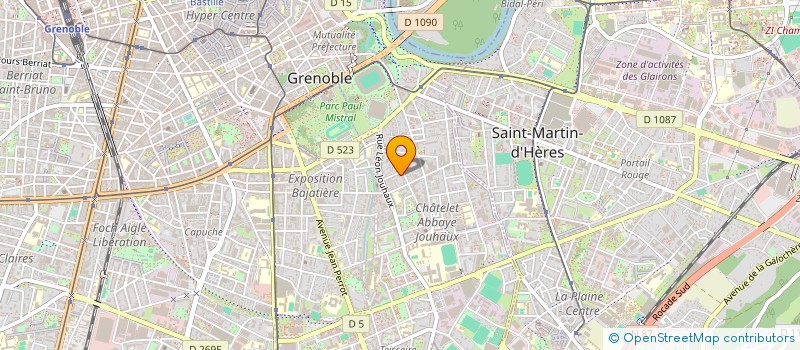 localisation de l'entreprise MONSIEUR MARC APELE  GRENOBLE