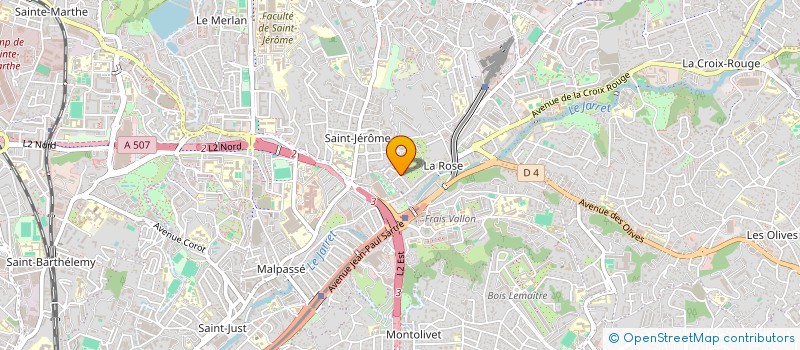 localisation de l'entreprise MONSIEUR MARC ARAS à MARSEILLE