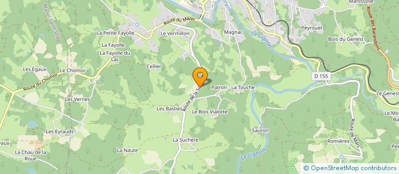 localisation de l'entreprise MONSIEUR MARC ARER à LE CHAMBON-SUR-LIGNON