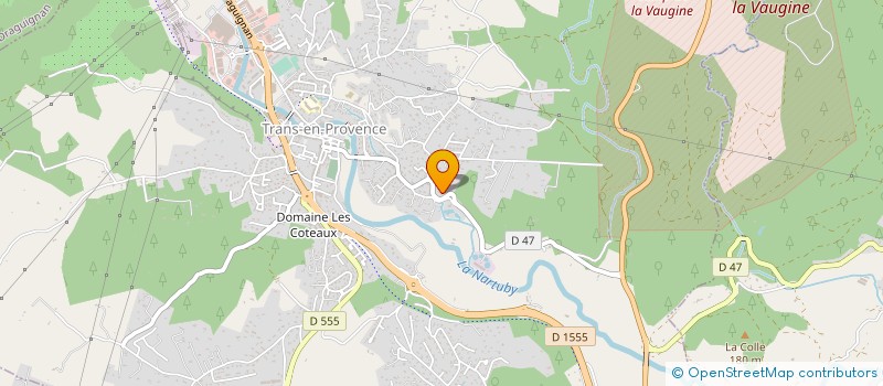 localisation de l'entreprise MONSIEUR MARC ARNALDI à TRANS-EN-PROVENCE