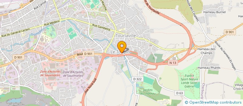 localisation de l'entreprise MONSIEUR MARC ARNAUD  CHERBOURG-EN-COTENTIN