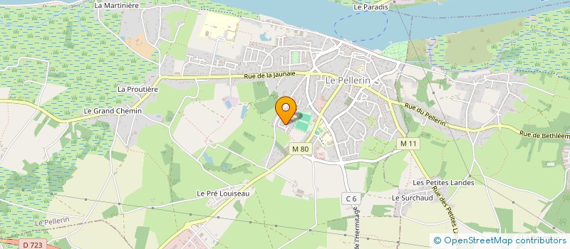 localisation de l'entreprise MONSIEUR MARC ARNON à LE PELLERIN
