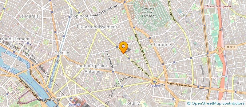 localisation de l'entreprise MONSIEUR MARC ASSOULINE à PARIS