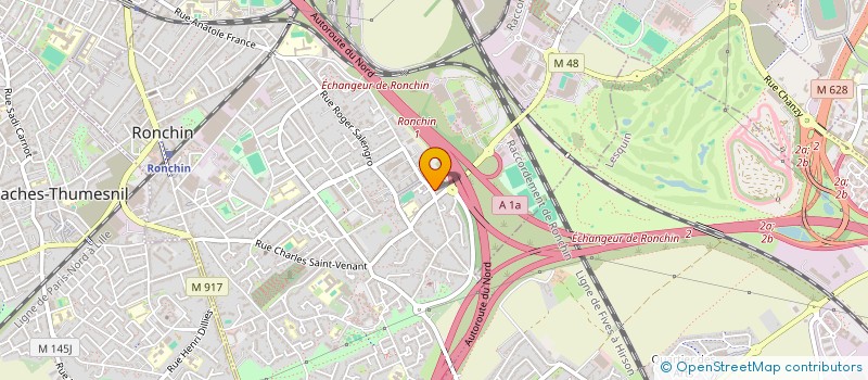 localisation de l'entreprise MONSIEUR MARC ATTIA  RONCHIN