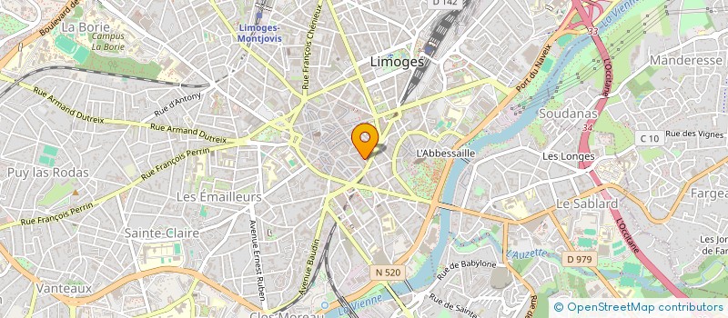 localisation de l'entreprise MONSIEUR MARC ATZEMIS à LIMOGES