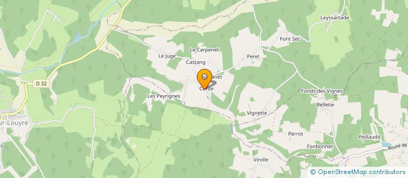 localisation de l'entreprise MONSIEUR MARC AUCOULON à SAINT-MARCEL-DU-PERIGORD