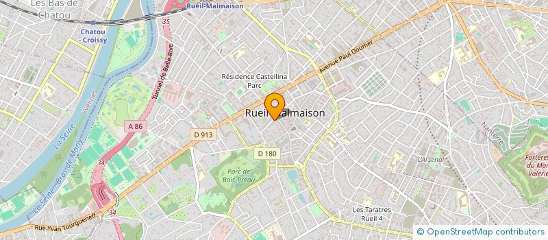 localisation de l'entreprise MONSIEUR MARC AUDIAT à RUEIL-MALMAISON