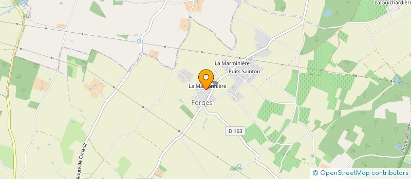 localisation de l'entreprise MONSIEUR MARC AUGEREAU à DOUE-EN-ANJOU