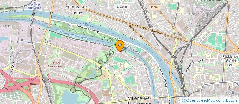 localisation de l'entreprise MONSIEUR MARC-AURELE FEUKOUN NYA YONKEU à VILLENEUVE-LA-GARENNE