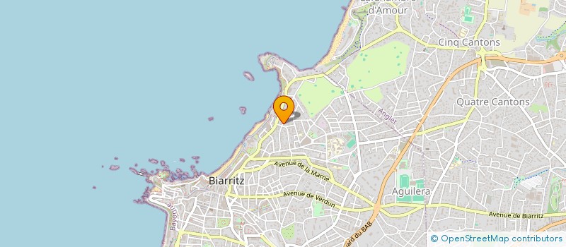localisation de l'entreprise MONSIEUR MARC-AURELIEN NEGRI à BIARRITZ