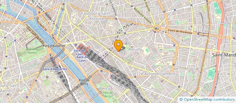 localisation de l'entreprise MONSIEUR MARC AUTIXIER  PARIS