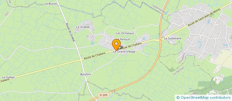 localisation de l'entreprise MONSIEUR MARC AVERTY  LE PERRIER