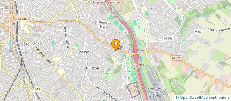 localisation de l'entreprise MONSIEUR MARC AVIZANDA  TOULOUSE