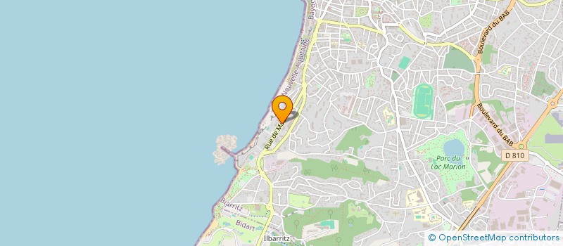 localisation de l'entreprise MONSIEUR MARC AYNIE à BIARRITZ
