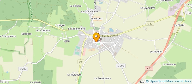 localisation de l'entreprise MONSIEUR MARC BABERT à TOUROUVRE AU PERCHE