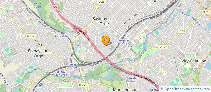 localisation de l'entreprise MONSIEUR MARC BACHELET à SAVIGNY-SUR-ORGE
