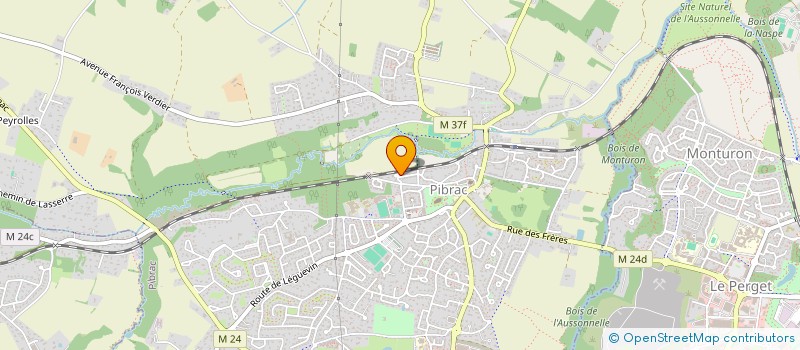 localisation de l'entreprise MONSIEUR MARC BAGNOLATTI  PIBRAC