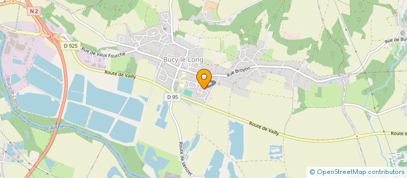 localisation de l'entreprise MONSIEUR MARC BAIGNEAUX à SOISSONS