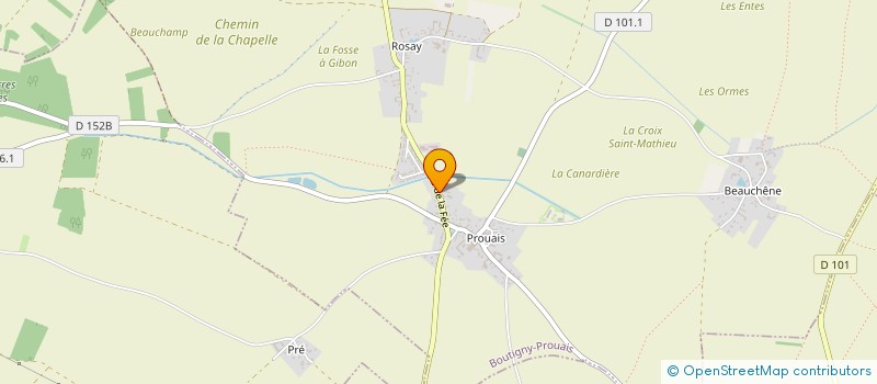 localisation de l'entreprise MONSIEUR MARC BALLESTEROS à BOUTIGNY-PROUAIS