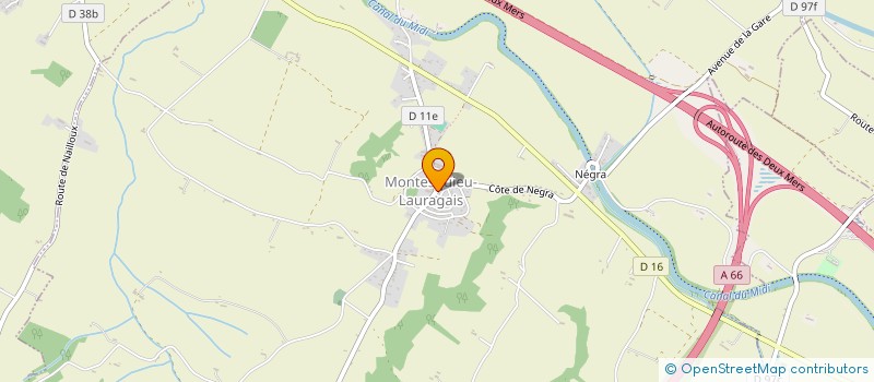 localisation de l'entreprise MONSIEUR MARC BALTY  MONTESQUIEU-LAURAGAIS