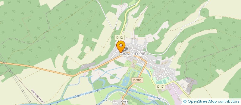 localisation de l'entreprise MONSIEUR MARC BANKOWSKY à ANCY-LE-FRANC