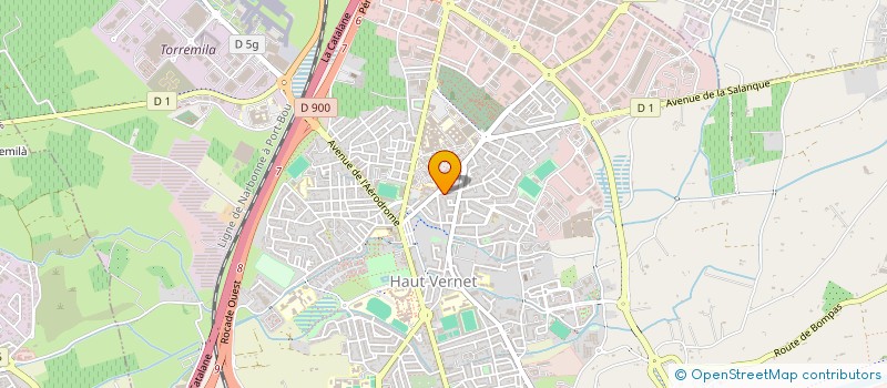 localisation de l'entreprise MONSIEUR MARC BANYOLS  PERPIGNAN