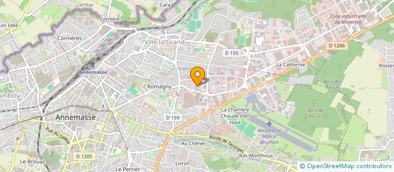 localisation de l'entreprise MONSIEUR MARC BAO à ANNEMASSE