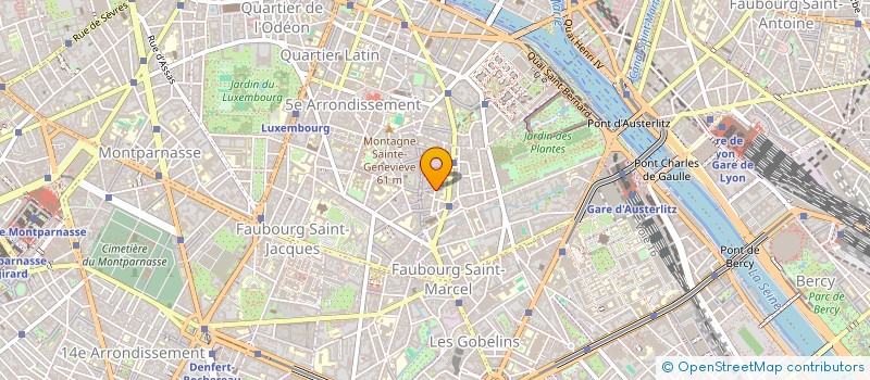 localisation de l'entreprise MONSIEUR MARC BARANGER à PARIS
