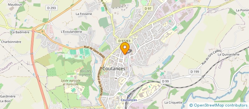 localisation de l'entreprise MONSIEUR MARC BARBERENA  COUTANCES