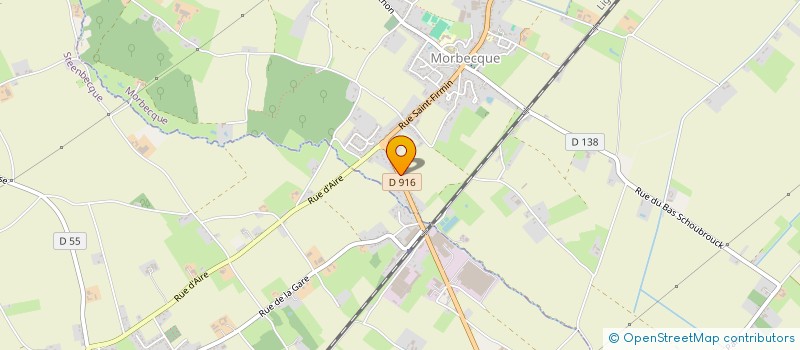 localisation de l'entreprise MONSIEUR MARC BARBEY à MORBECQUE
