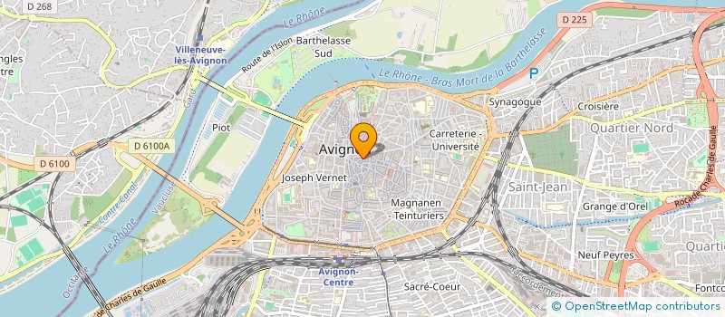 localisation de l'entreprise MONSIEUR MARC BARBIER à AVIGNON