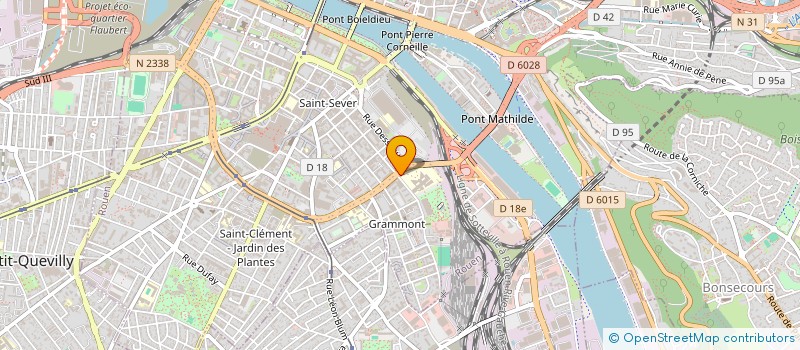 localisation de l'entreprise MONSIEUR MARC BARON à ROUEN