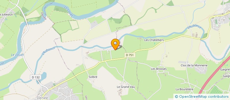 localisation de l'entreprise MONSIEUR MARC BAROTTE à MOZE-SUR-LOUET