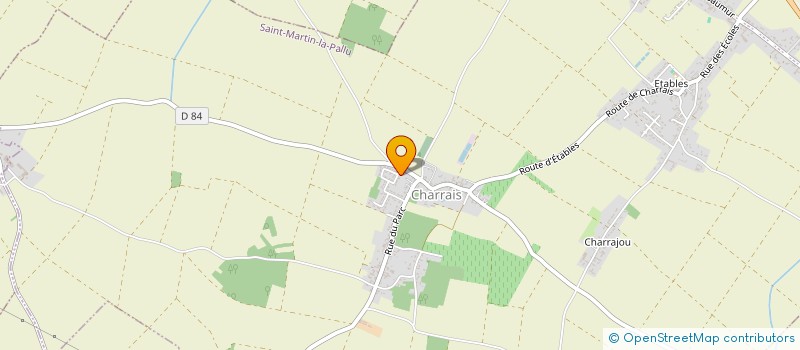 localisation de l'entreprise MONSIEUR MARC BARREAU  SAINT-MARTIN-LA-PALLU