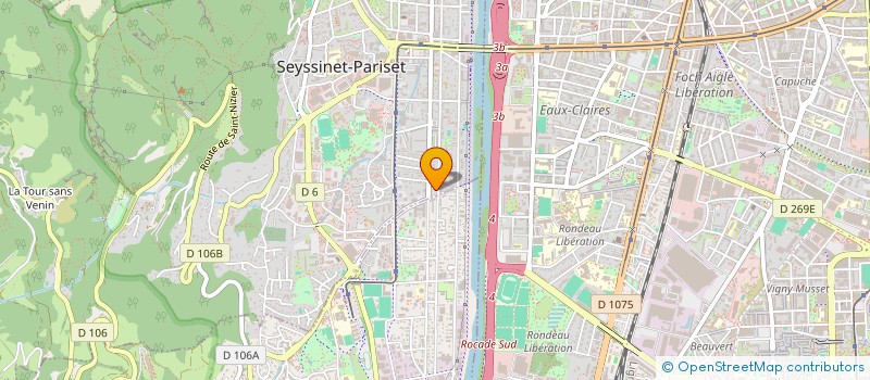 localisation de l'entreprise MONSIEUR MARC BARTHELEMY à SEYSSINET-PARISET