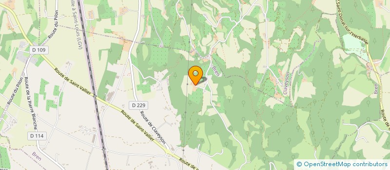 localisation de l'entreprise MONSIEUR MARC BASTION  BREN