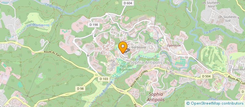 localisation de l'entreprise MONSIEUR MARC BATTESTI à VALBONNE