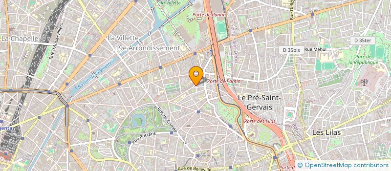 localisation de l'entreprise MONSIEUR MARC BEAUFILS  PARIS