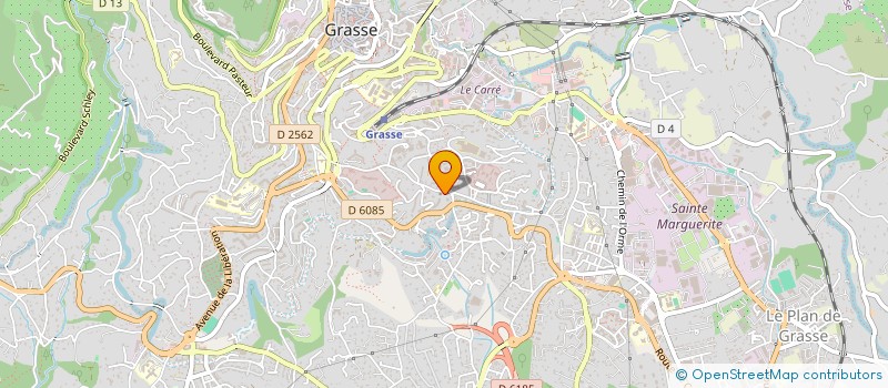 localisation de l'entreprise MONSIEUR MARC BEAUME  GRASSE