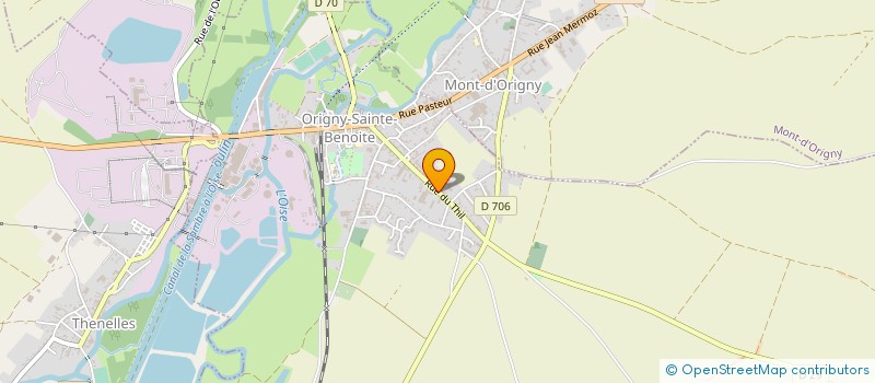 localisation de l'entreprise MONSIEUR MARC BEAUVAIS à ORIGNY-SAINTE-BENOITE