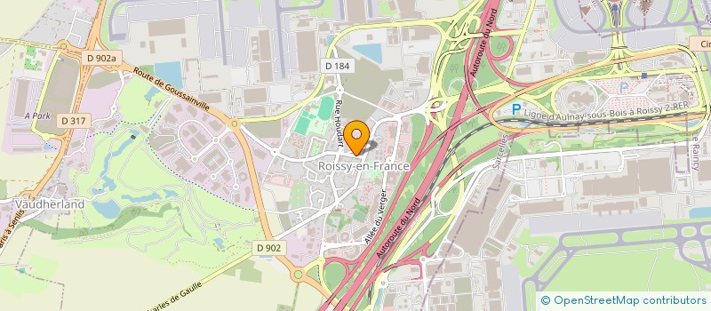 localisation de l'entreprise MONSIEUR MARC BEDFERT  ROISSY-EN-FRANCE